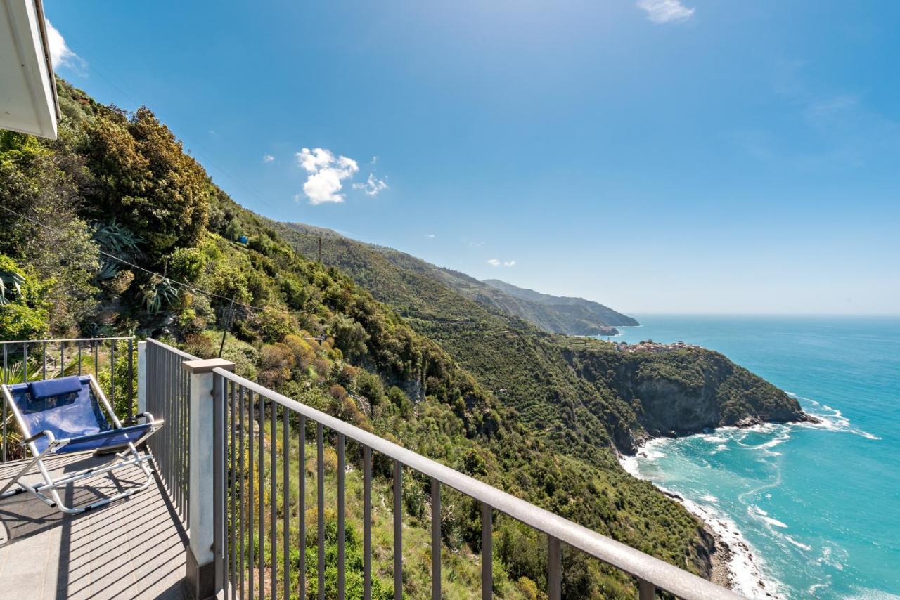 Casa Panorama, Terre Marine Villa Corniglia Eksteriør billede