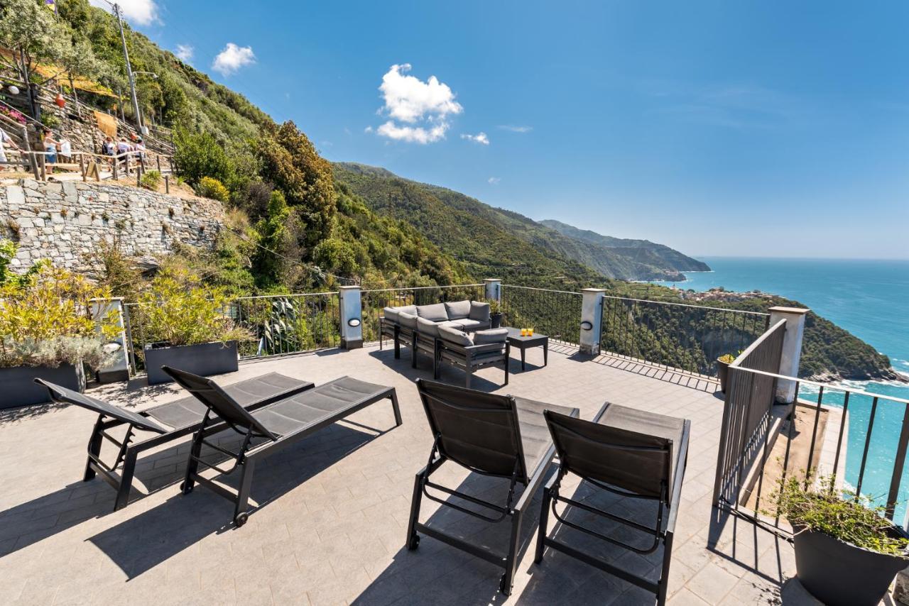Casa Panorama, Terre Marine Villa Corniglia Eksteriør billede
